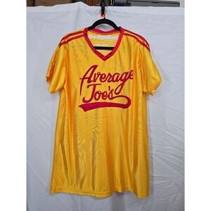 Dodgeball Average Joes Jersey‎ Costume Agent Yellow Red Movie Prop Mens Large L